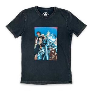 Lucky Brand Jimi Hendrix graphic tee black mens small